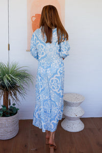 Skylar 3/4 Sleeves Midi Dress