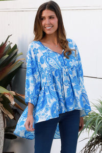 Ophelia Blue Top