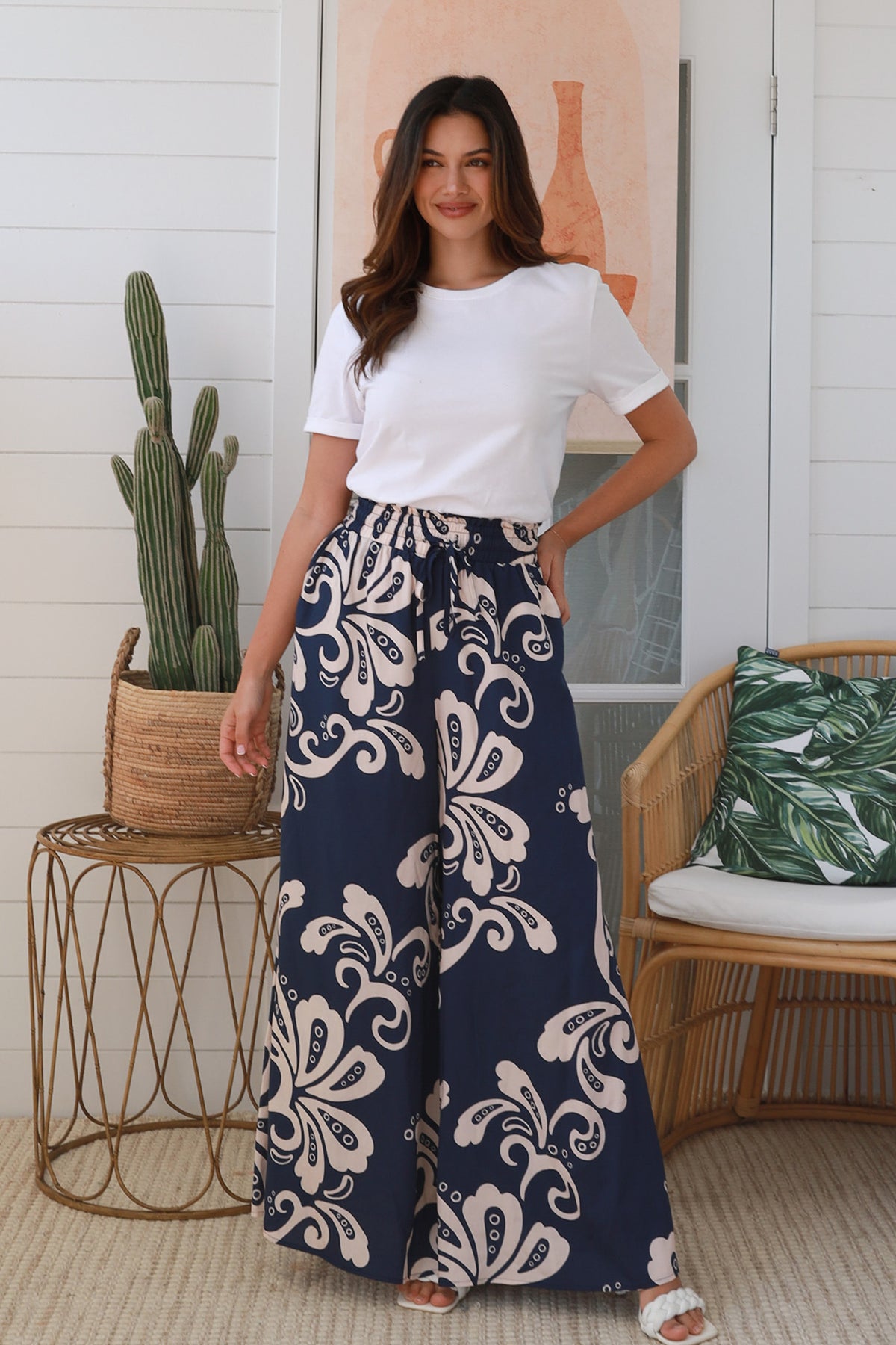 Talia Navy Pants