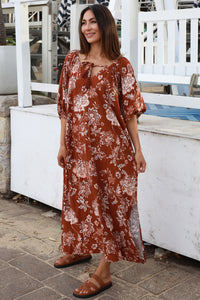 Tess V-Neck Maxi Dress