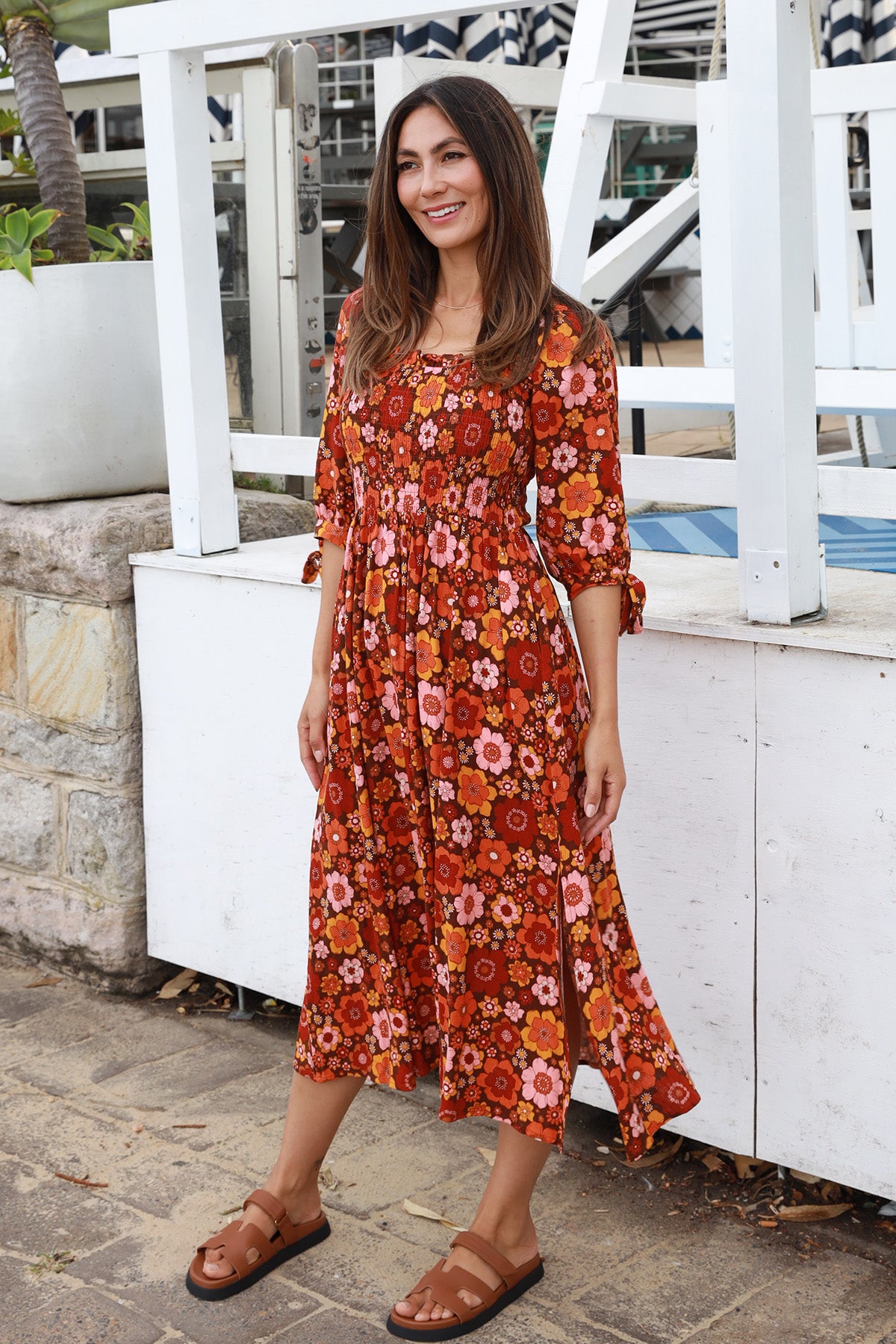 Maggie Midi Dress-Millie