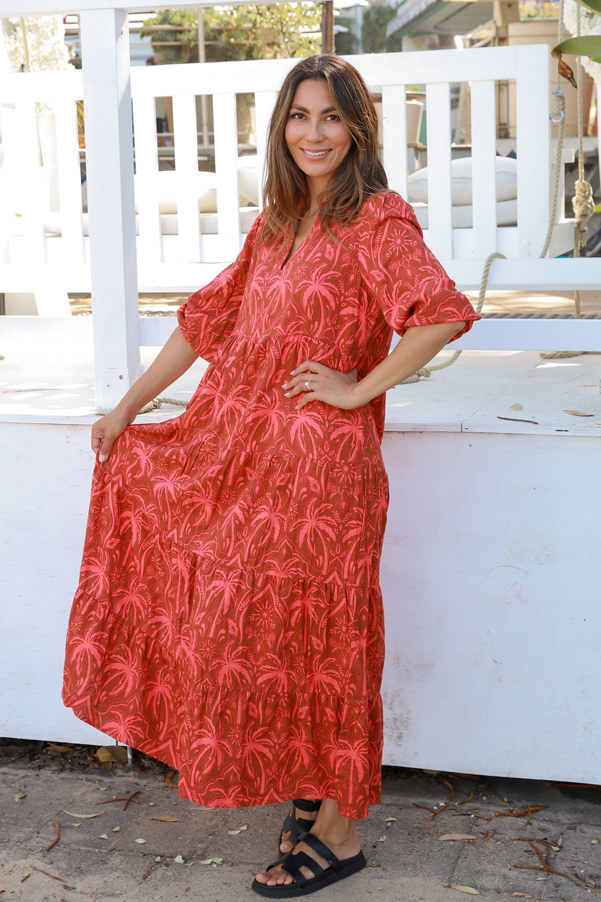 Zoey Long Sleeves Maxi Dress