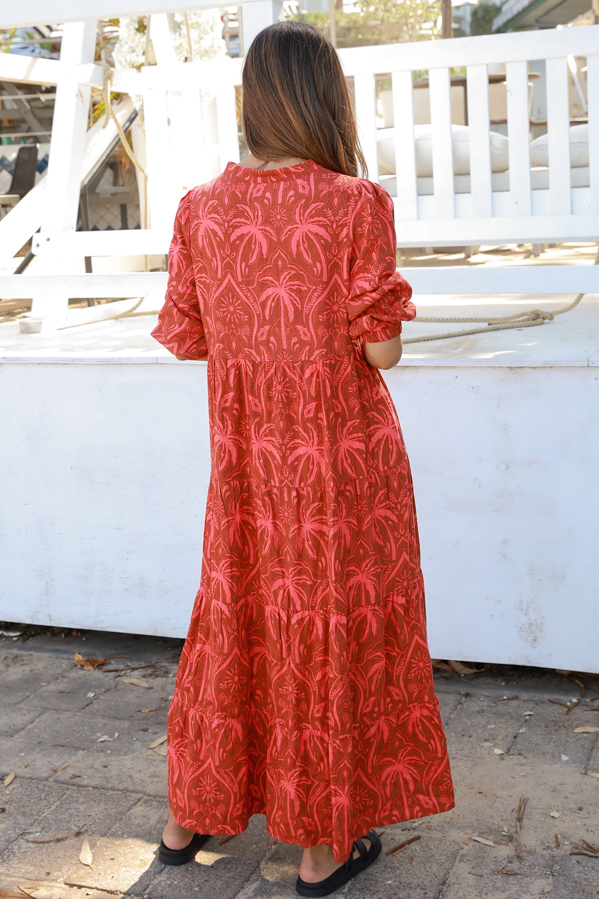 Zoey Long Sleeves Maxi Dress