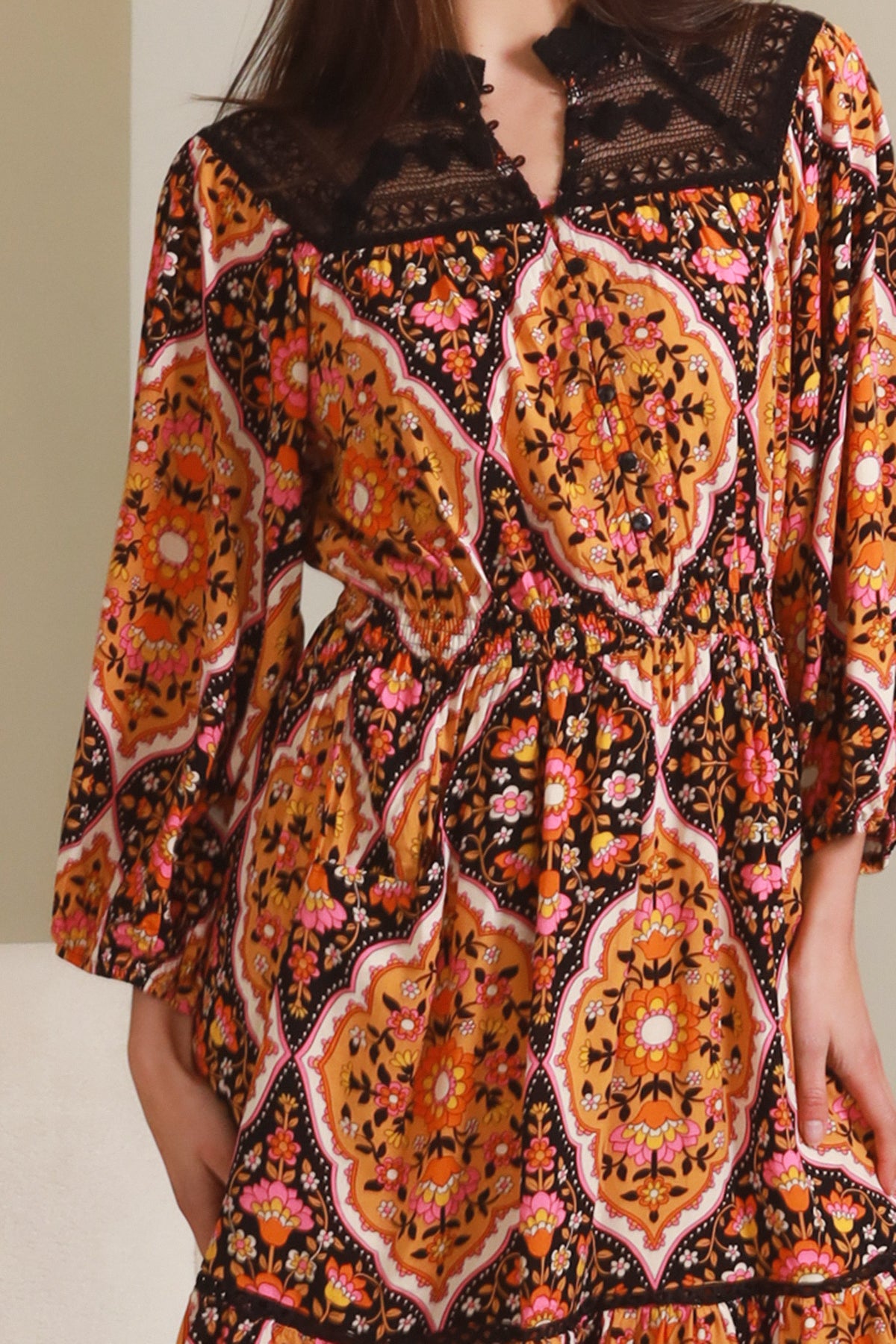 Judith Luisa-Black Mini Dress