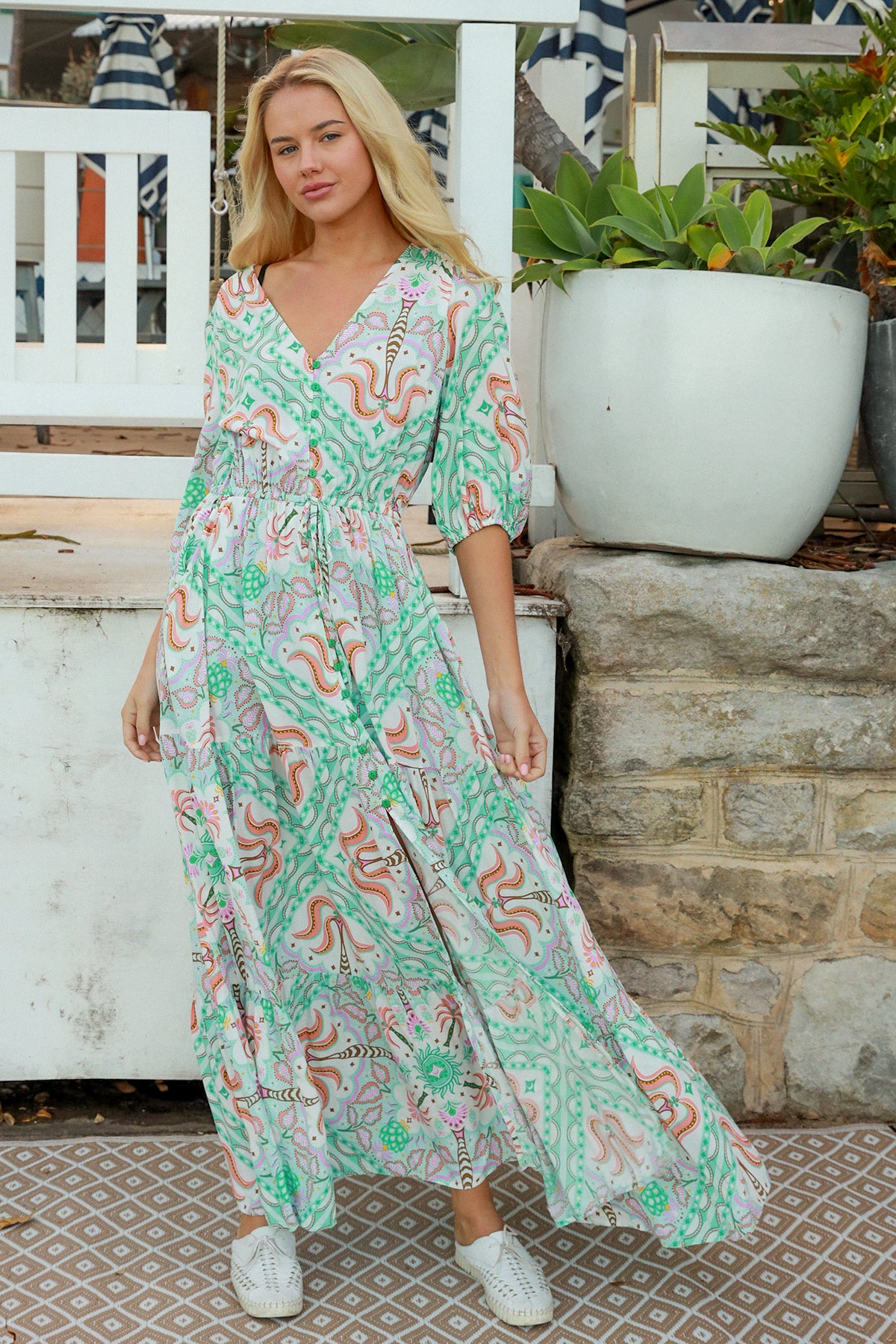 Keily Maxi Dress  Luca Green