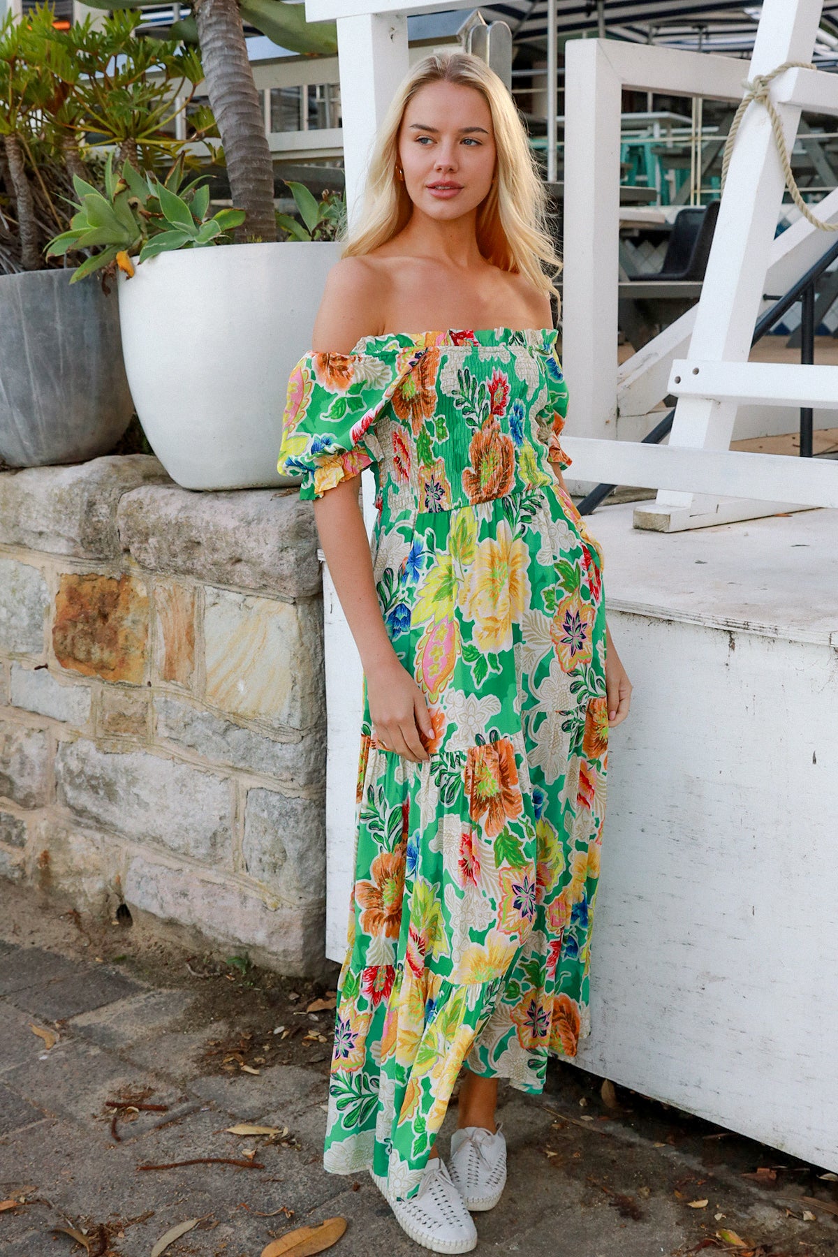 Violet Maxi Dress Kianna Green