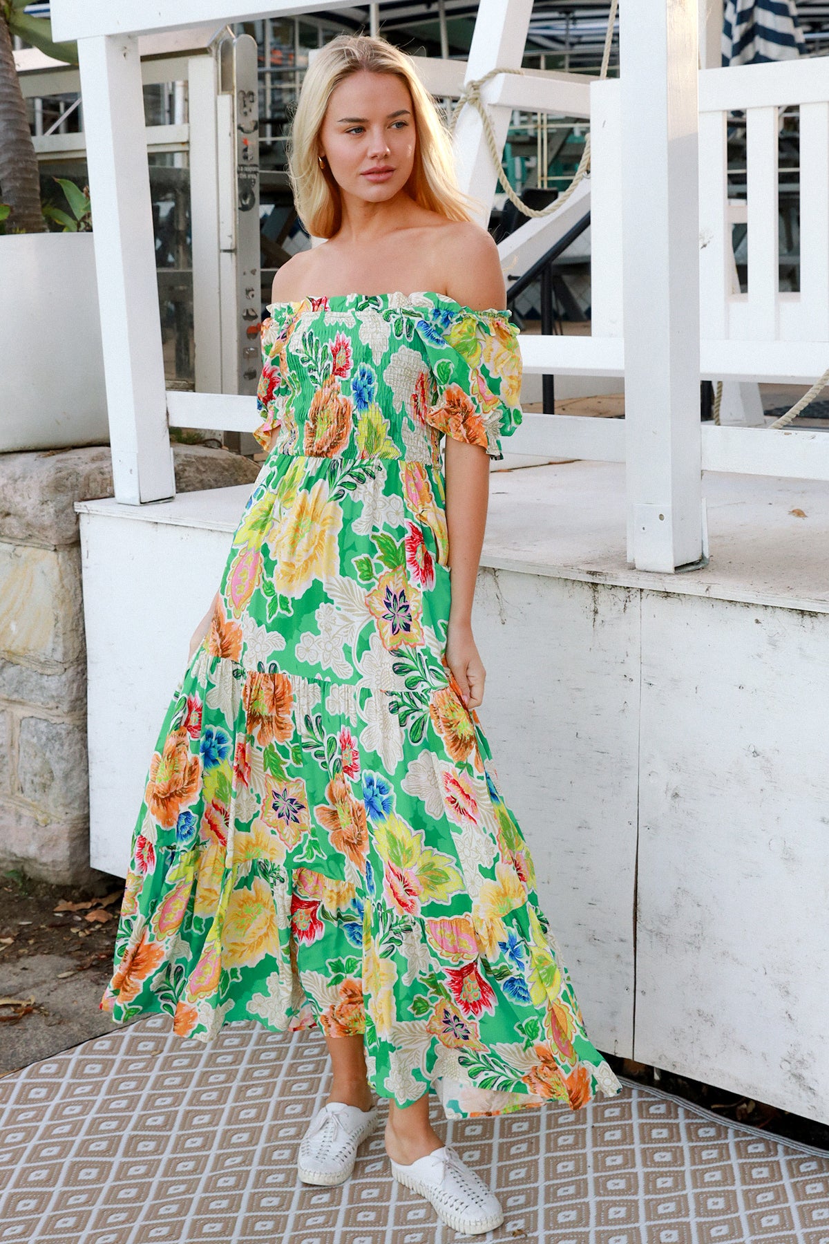 Violet Maxi Dress Kianna Green