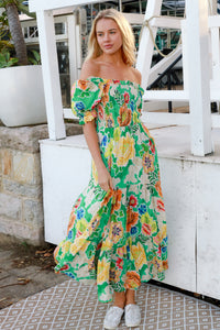 Violet Maxi Dress Kianna Green