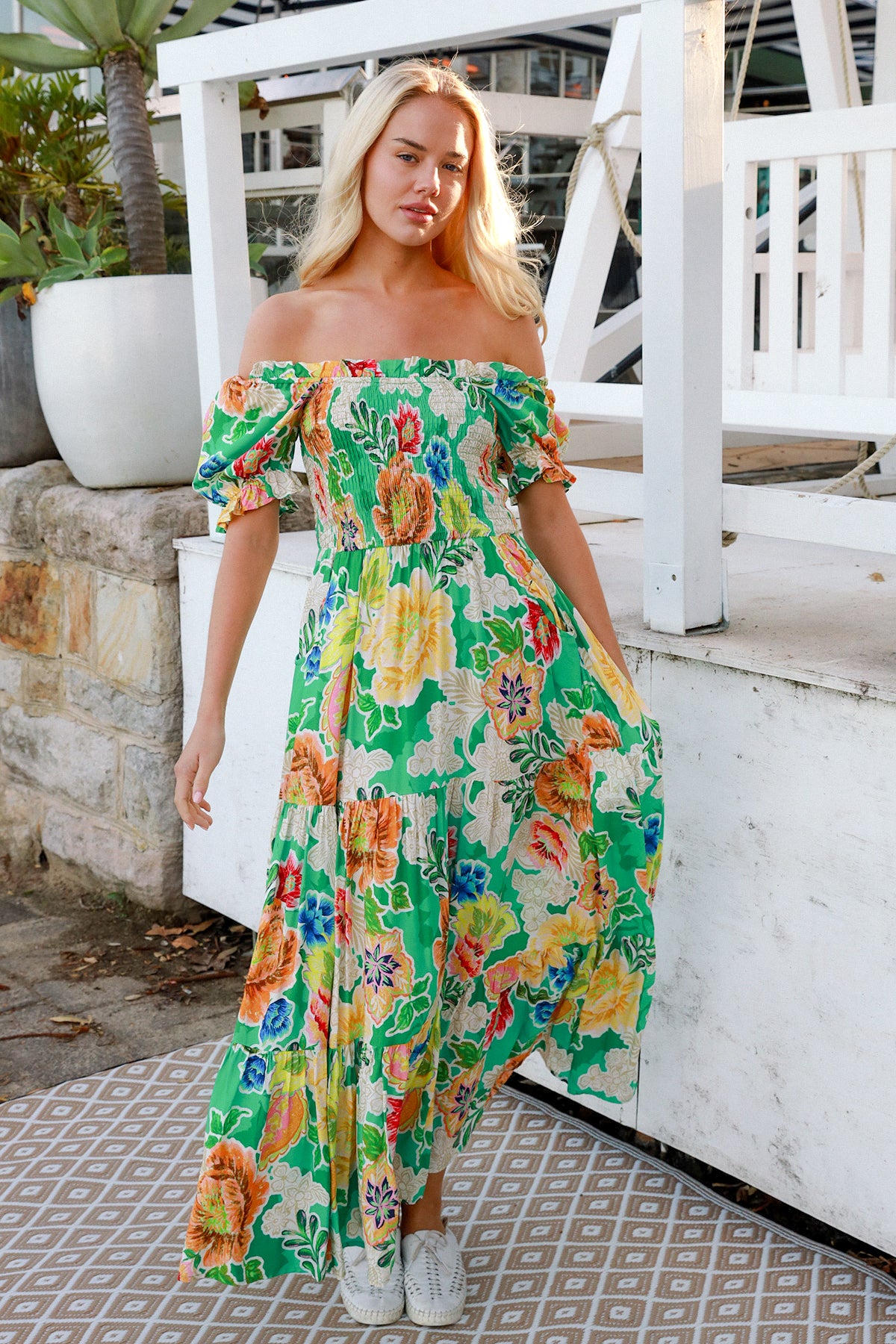 Violet Maxi Dress Kianna Green
