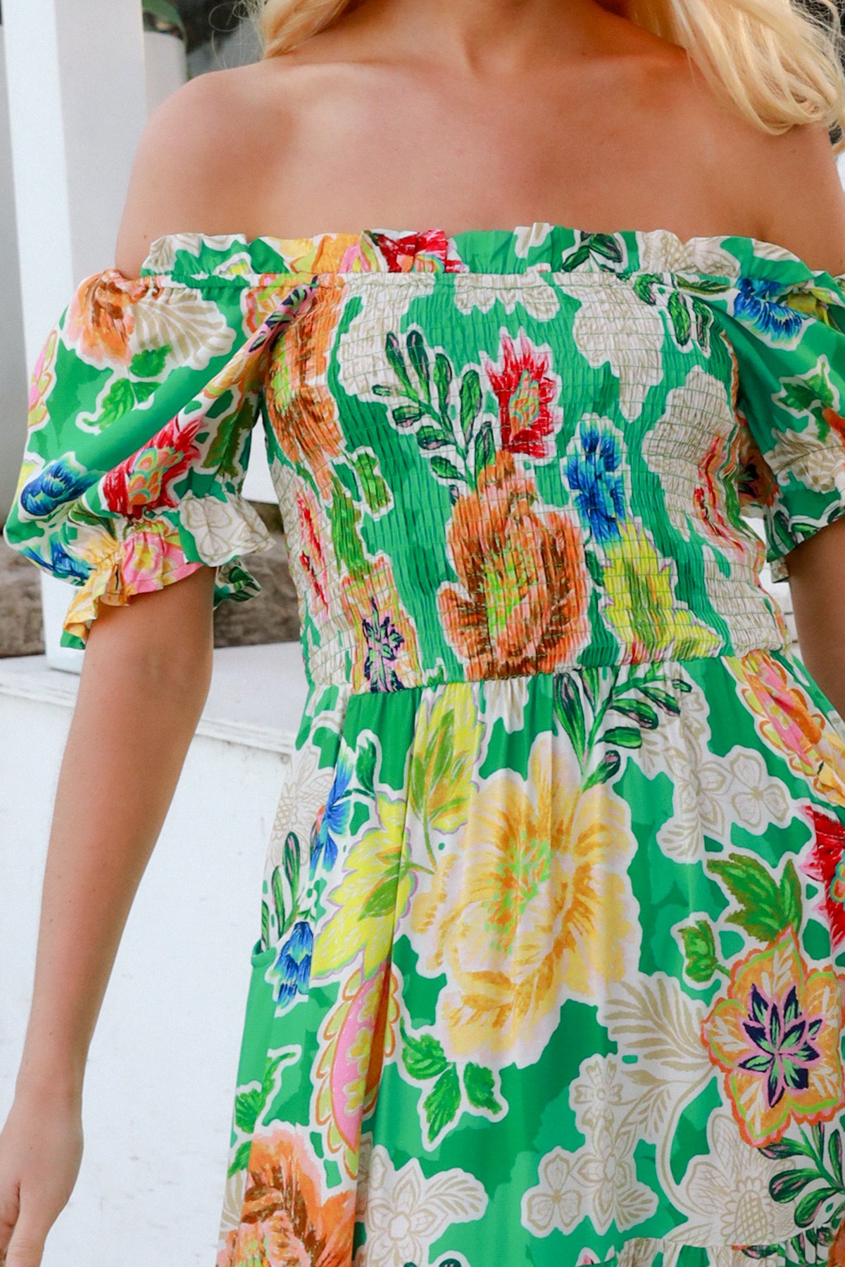 Violet Maxi Dress Kianna Green