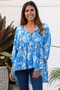 Ophelia Blue Top