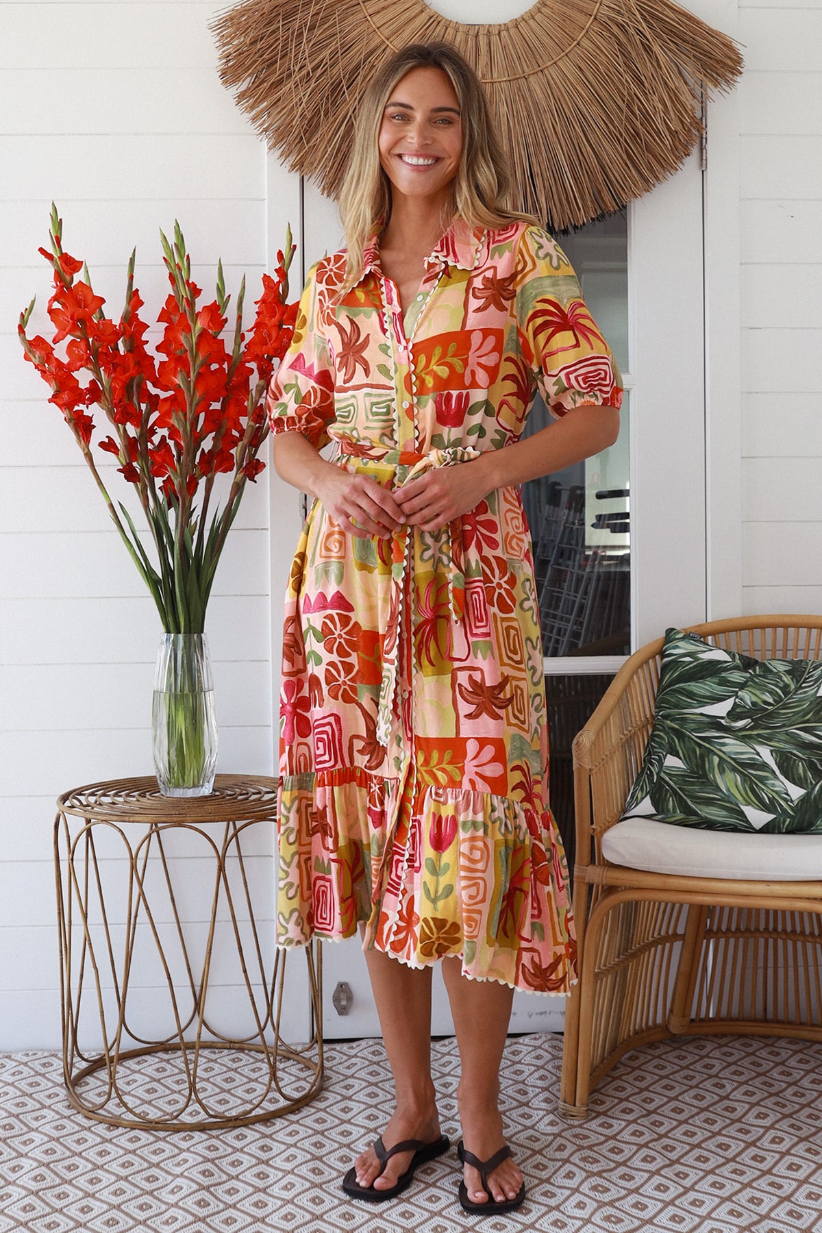 Natalie Midi dress