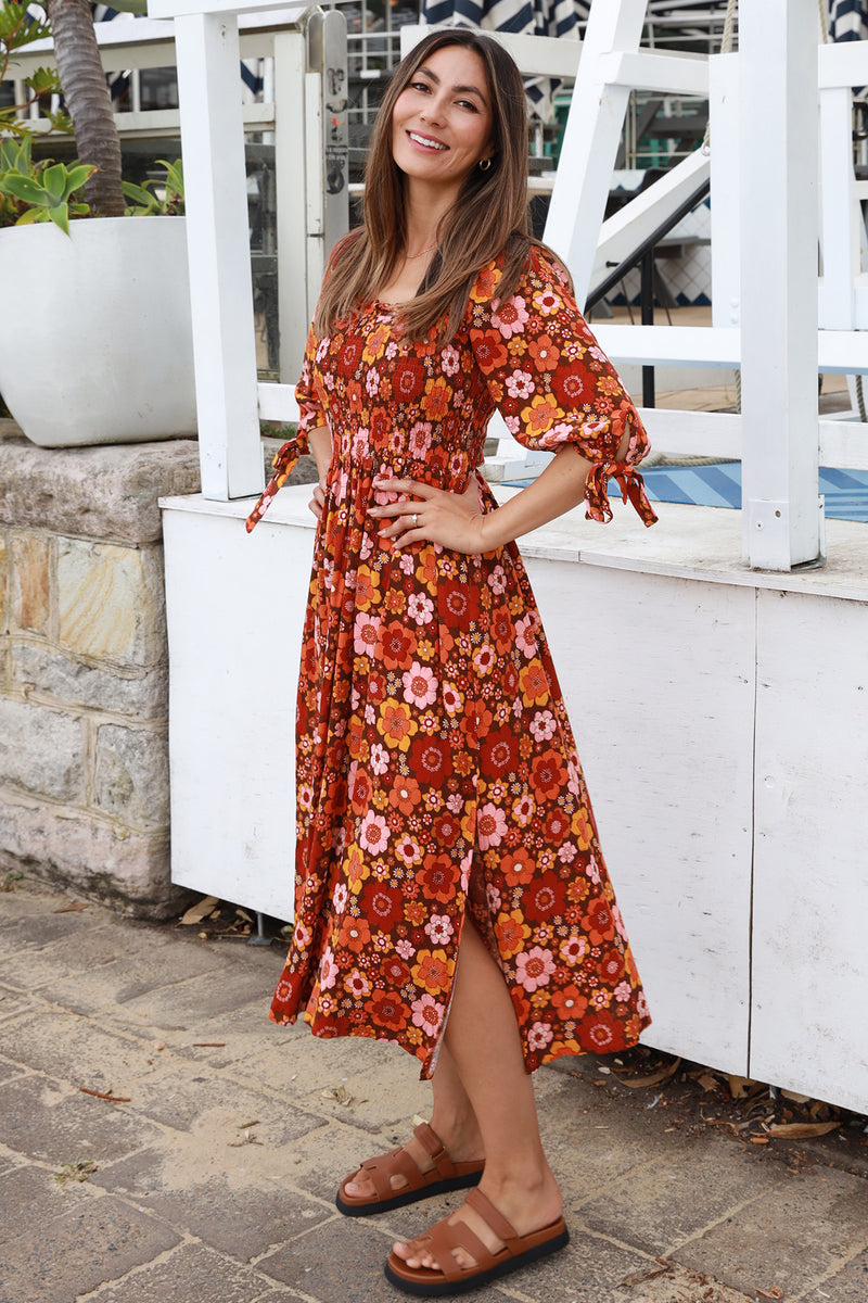 Maggie Midi Dress-Millie