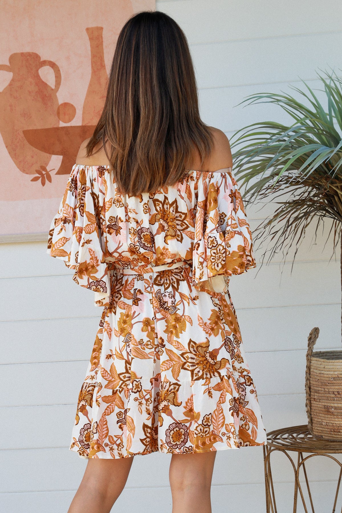 Monique Off-shoulder Mini Dress