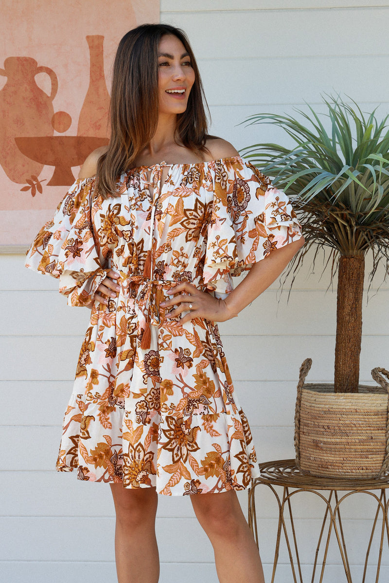 Monique Off-shoulder Mini Dress
