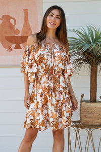 Monique Off-shoulder Mini Dress