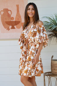 Monique Off-shoulder Mini Dress