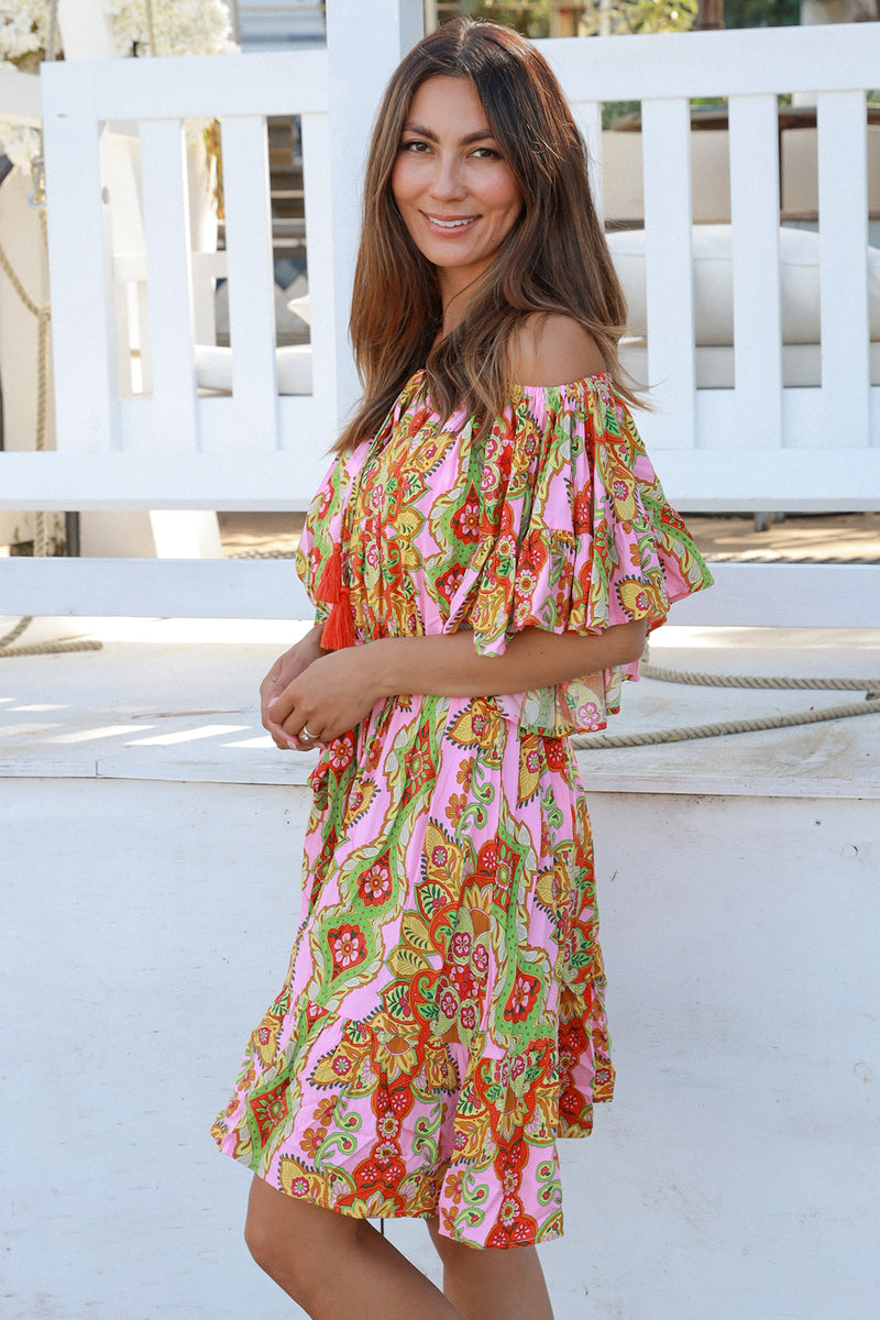 Graciela Off Shoulder Mini Dress