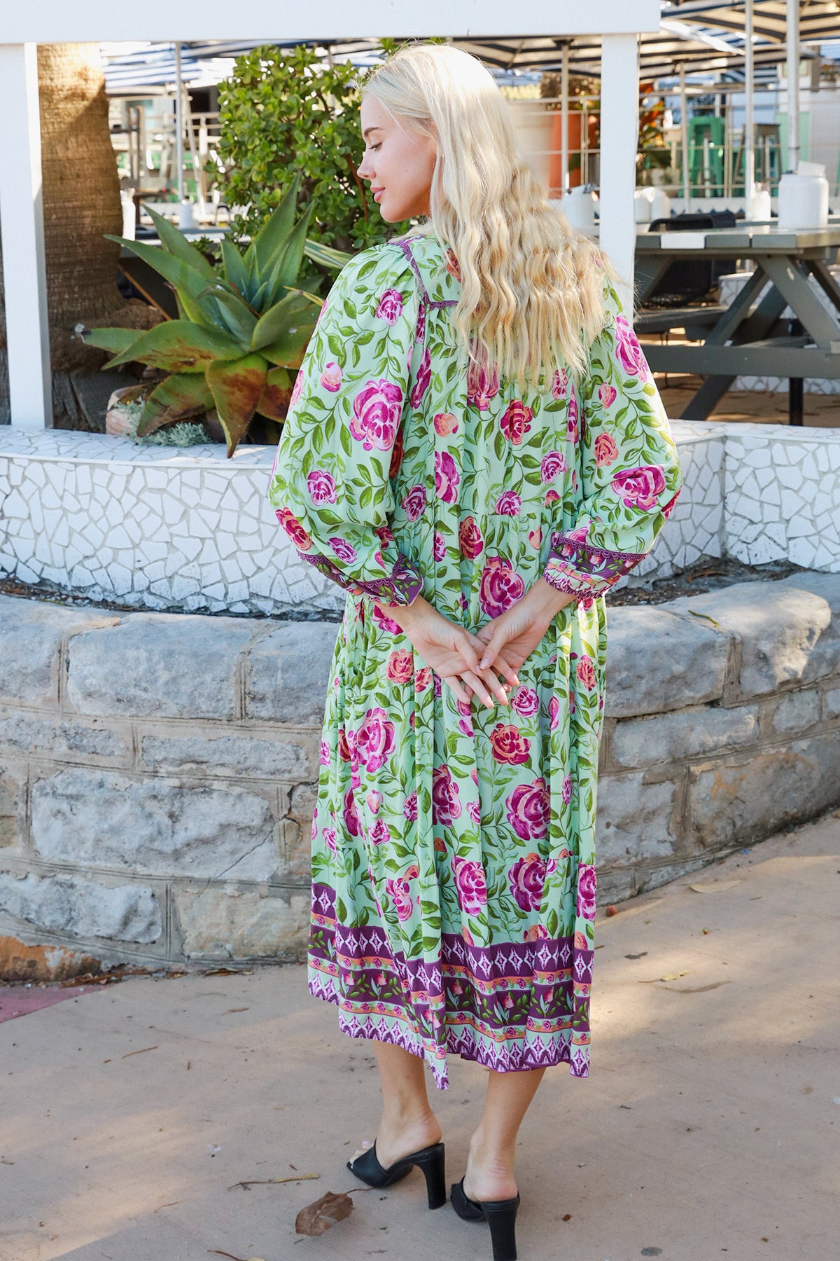 Faith Midi Dress Catalina
