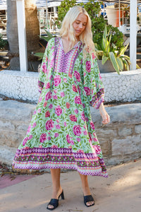 Faith Midi Dress Catalina