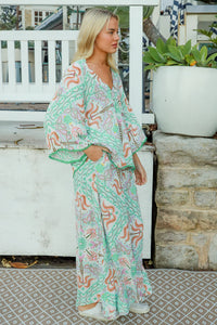 Ariana Pants Luca Green