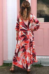 Cameron 1/2 Sleeves Midi Dress